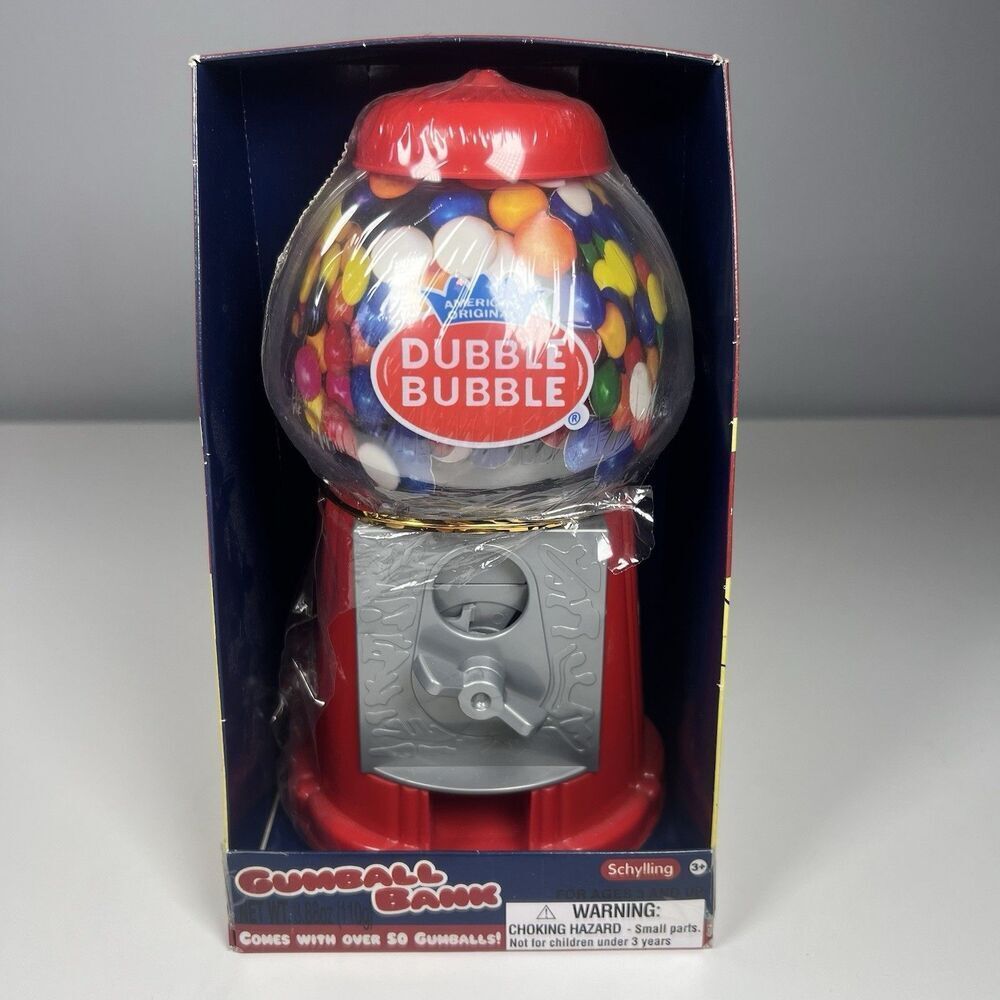 Schilling Dubble Bubble Gum GumBall Bank New In Box GBB